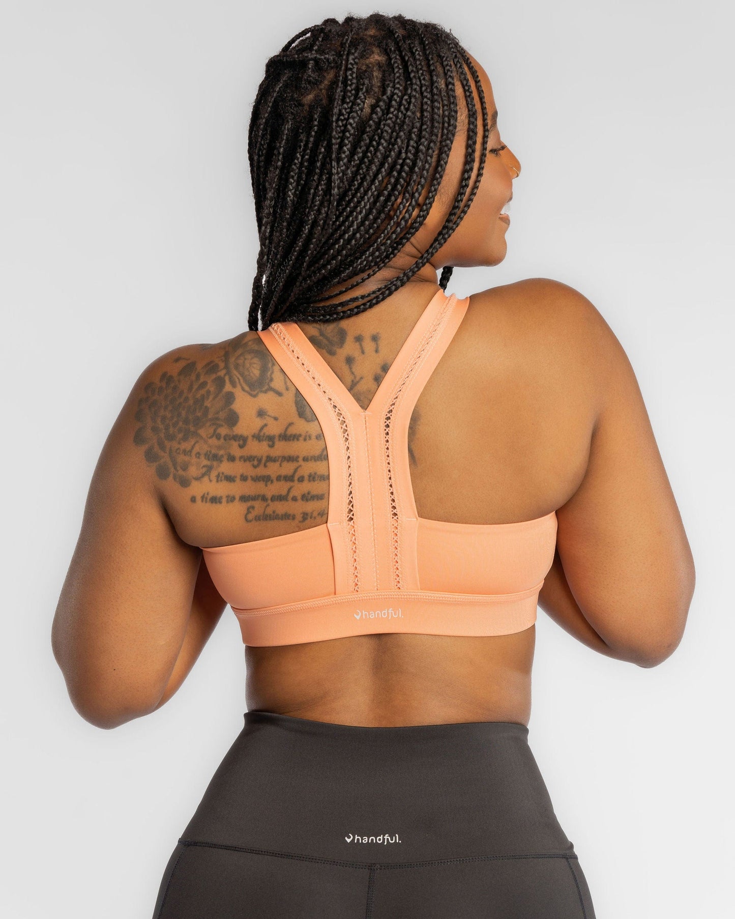 Handful Y - Back Bra - Papaya | Handful | Evolve Fit Wear