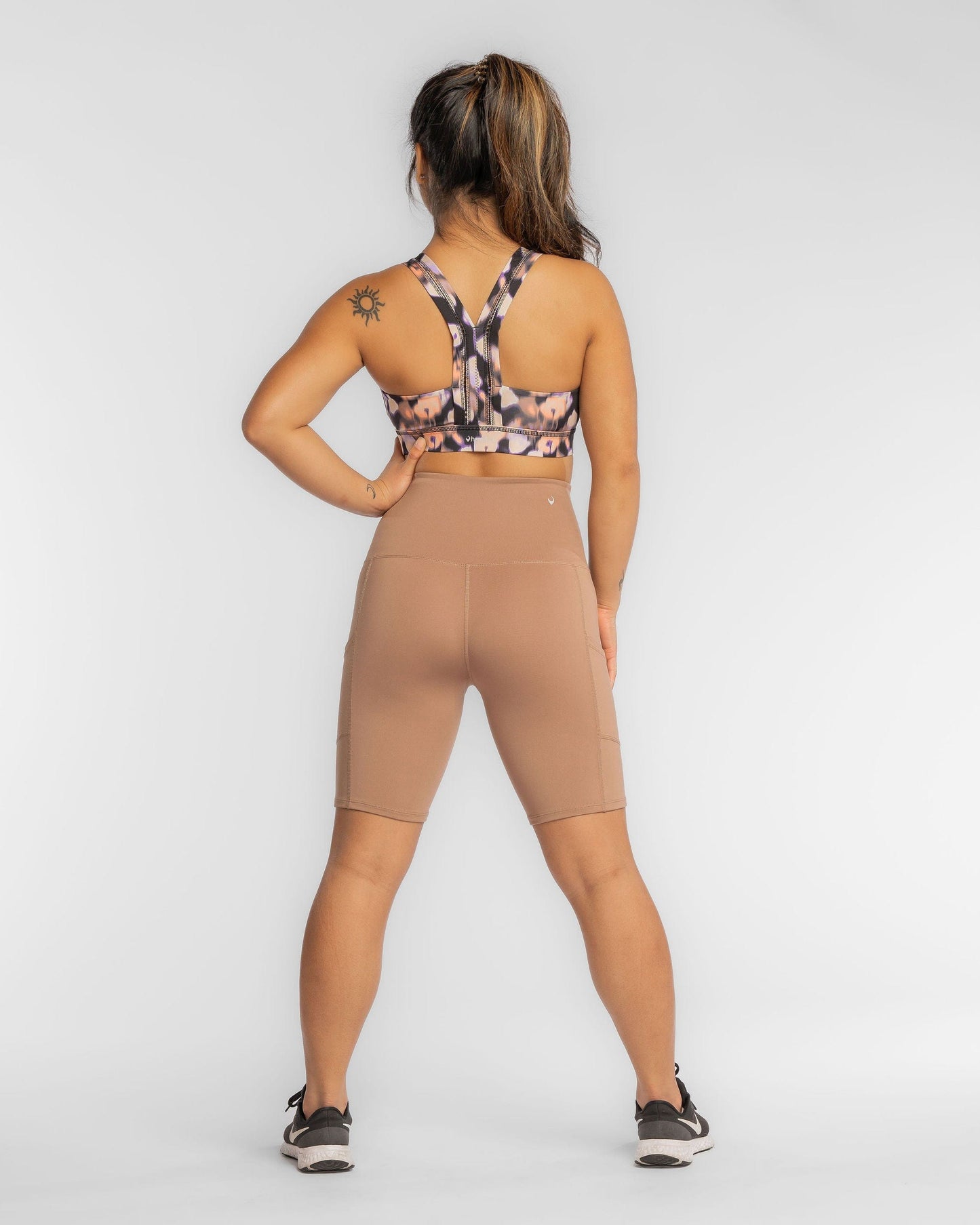 Hi Five High-Waisted Biker Short - Just Brew It