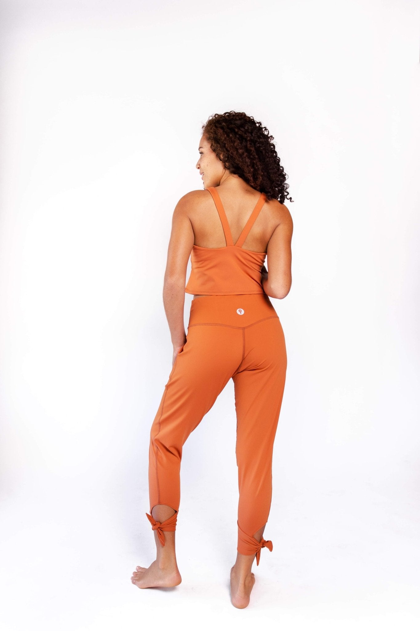 Sunday Jogger in Burnt Orange | Yoga Democracy | Evolve Fit Wear