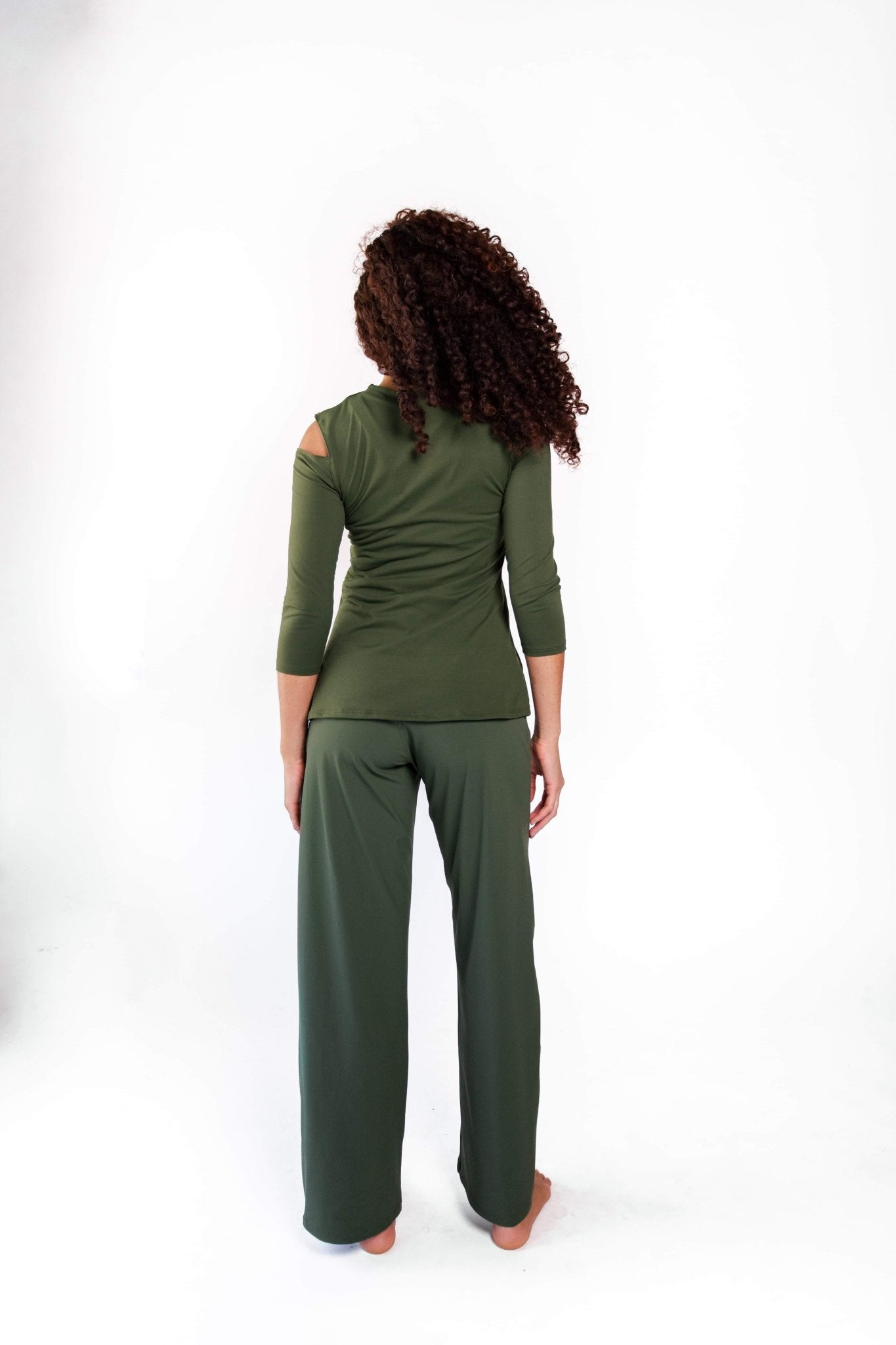 Ultimate Trousers in Forest Green | Yoga Democracy | Evolve Fit Wear