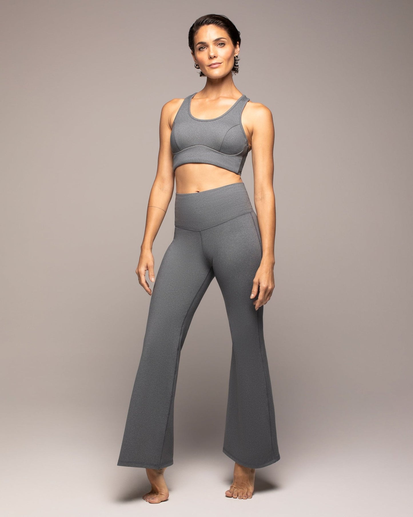 Instinct Warm Compression Flared Legging | MICHI | Evolve Fit Wear