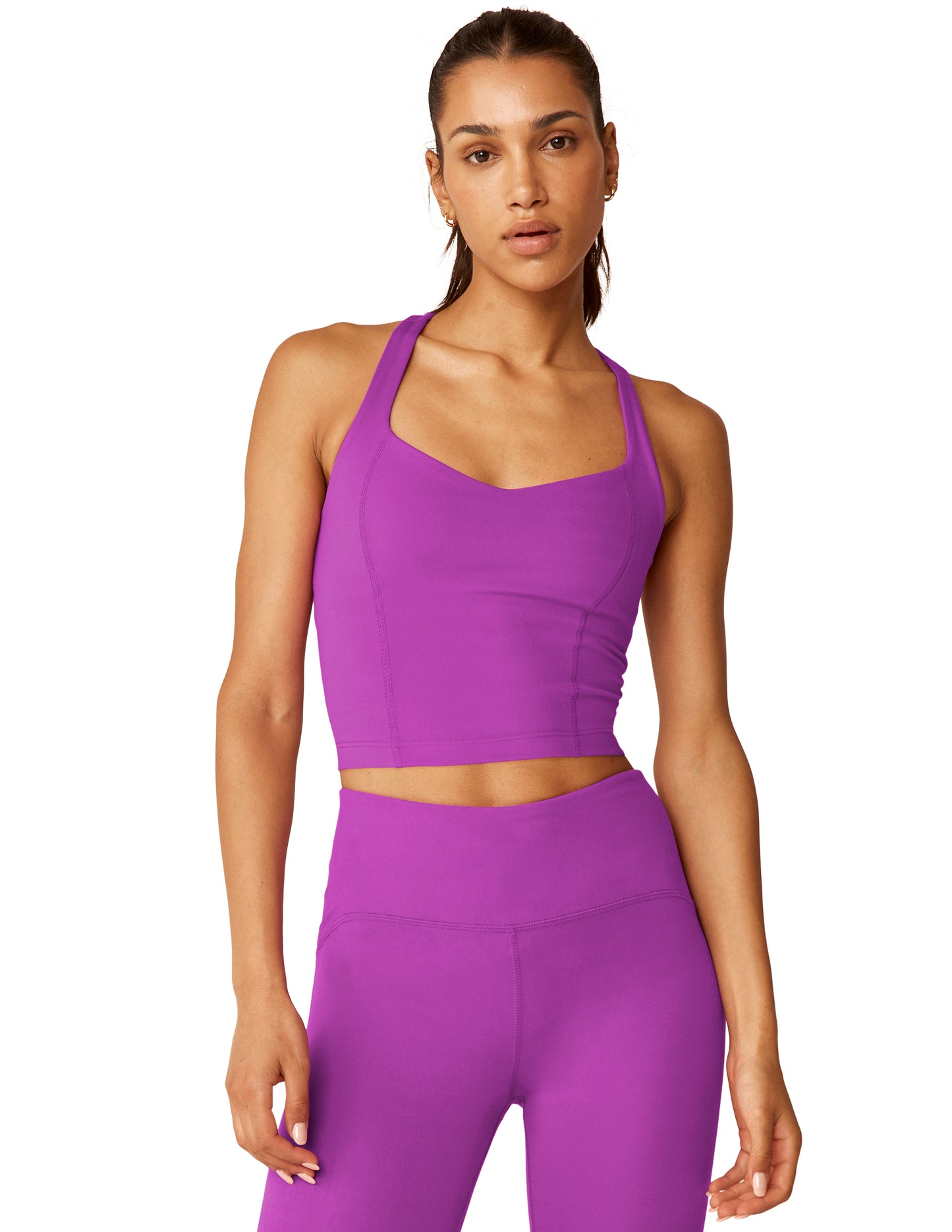 Beyond Yoga PowerBeyond Intensity Racerback Tank - Berry | Beyond Yoga | Evolve Fit Wear