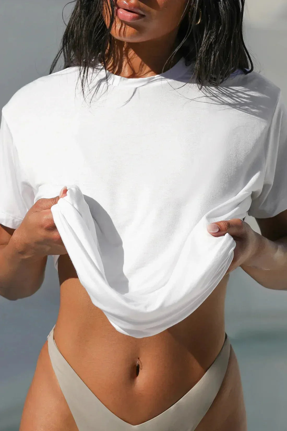 Joah-Brown-Boyfriend-Tee-White-Details931 - Evolve Fit Wear - Joah-Brown-Boyfriend-Tee-White-Details931