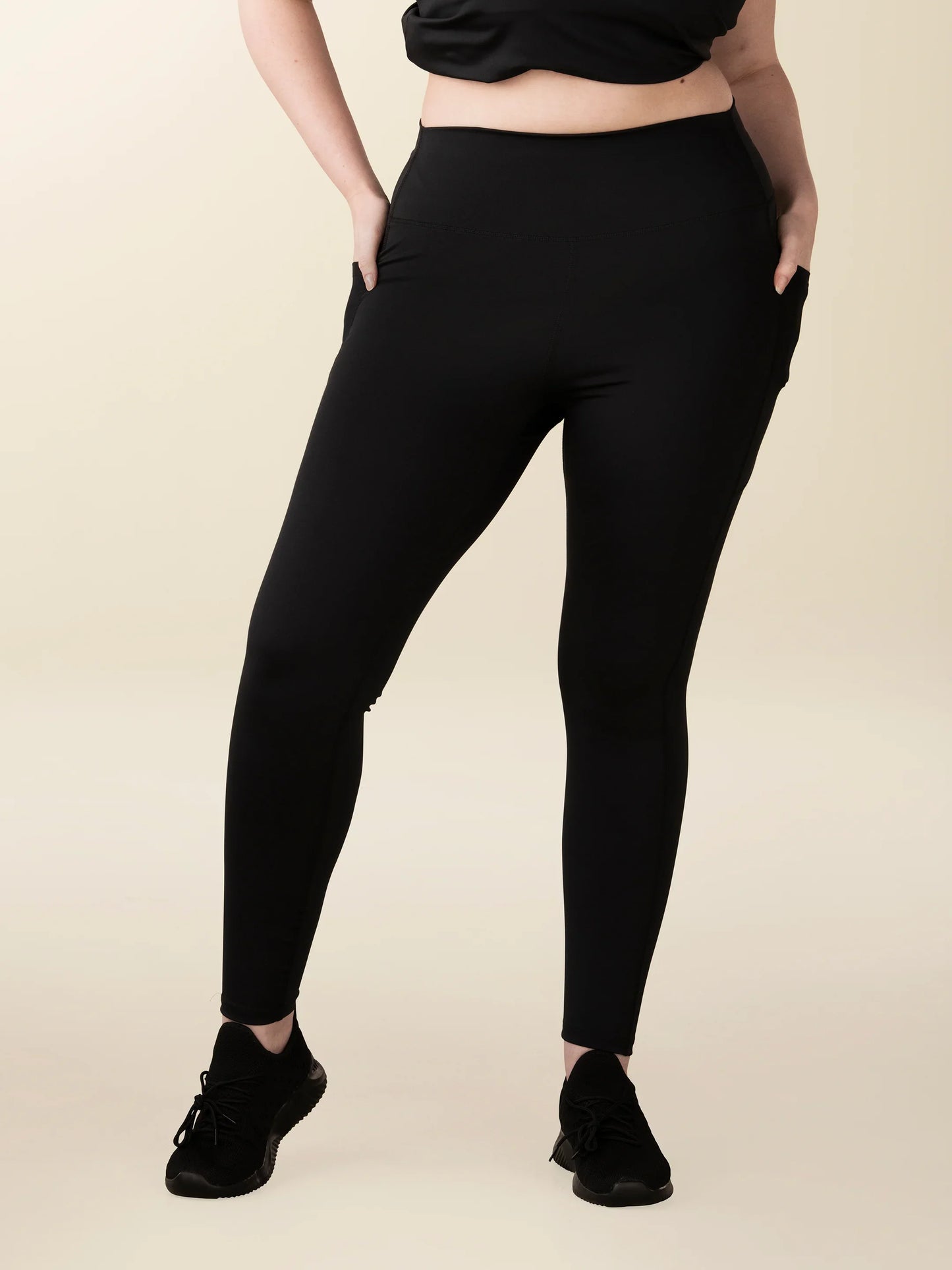 Essential Pocket Legging - Black | Losano | Evolve Fit Wear