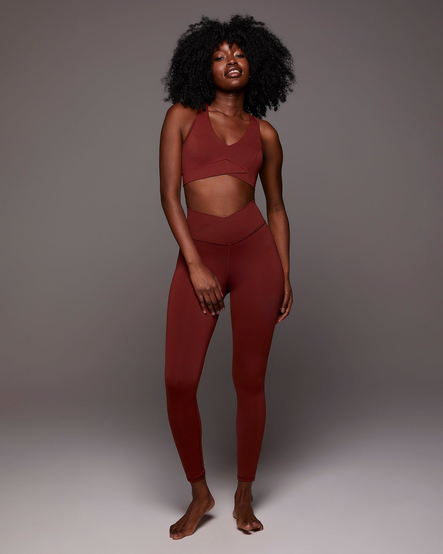 Ray Legging - Terracotta