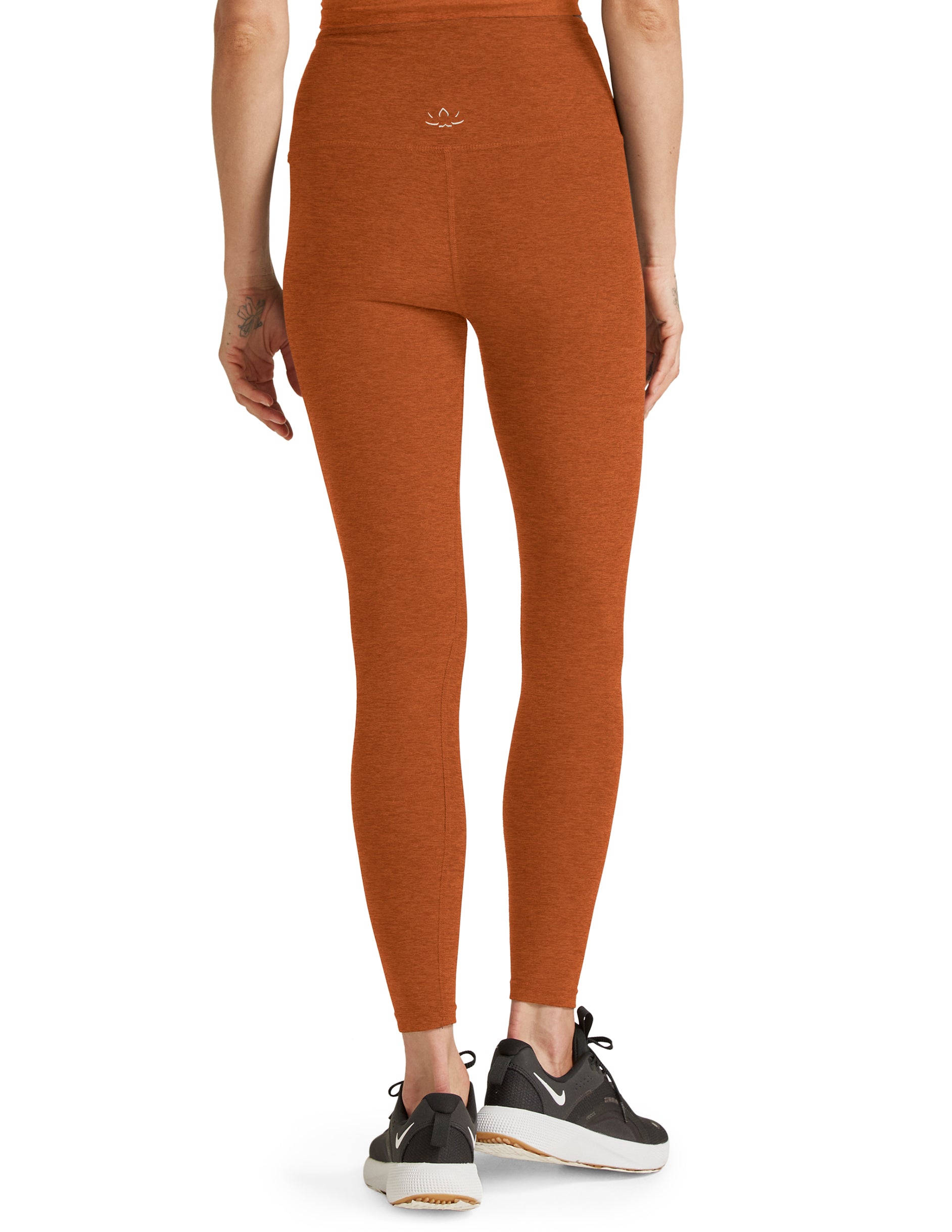 Beyond Yoga Caught in the Midi Legging - Warm Clay Heather | Beyond Yoga | Evolve Fit Wear