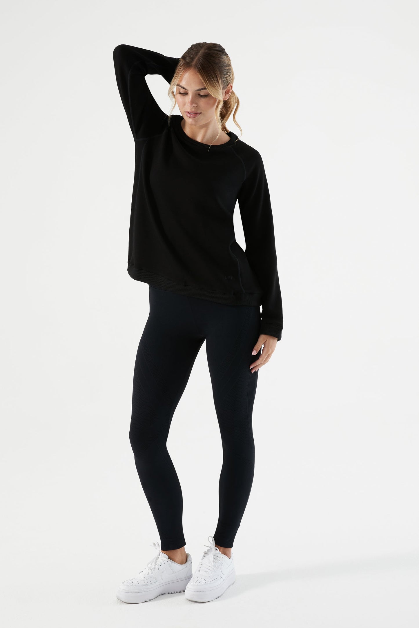 Sleek Crew - Softest Crewneck Sweatshirt for Women | NUX | Evolve Fit Wear