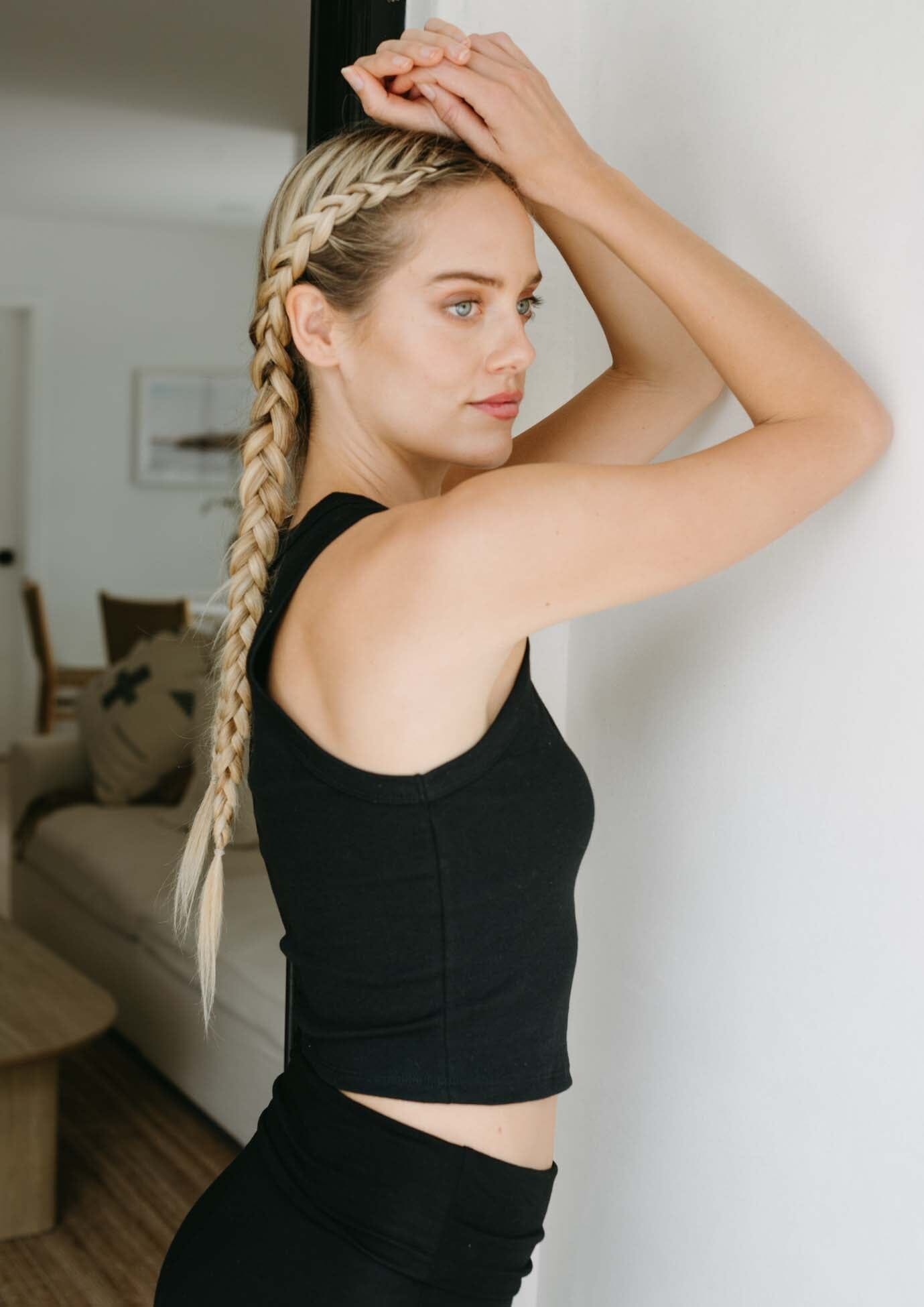 Bliss Rib Tank - Black | Jala | Evolve Fit Wear