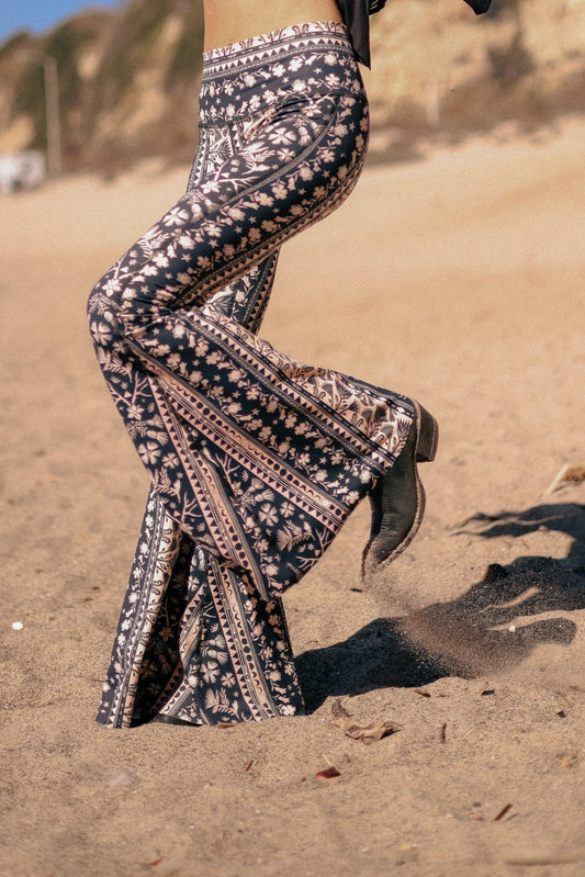 Moonflower Long Bell Bottom | Teeki | Evolve Fit Wear