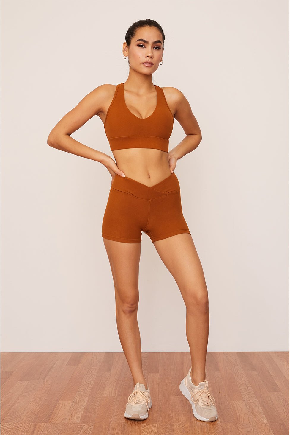 Turmeric Racerback Bra | Wolven | Evolve Fit Wear