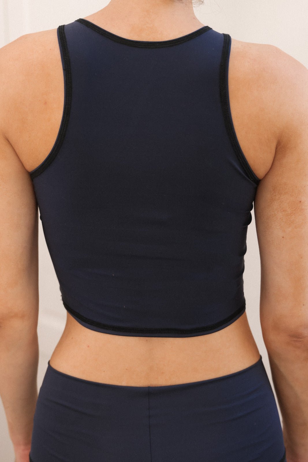 Heart Laser Navy Mermaid Tank ♡ | WithLove | Evolve Fit Wear