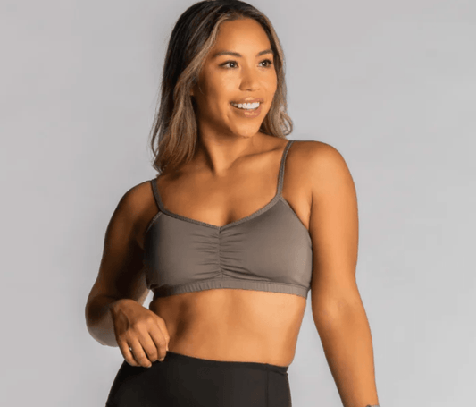 Adjustable Bra – Magnetic Gray | Handful | Evolve Fit Wear