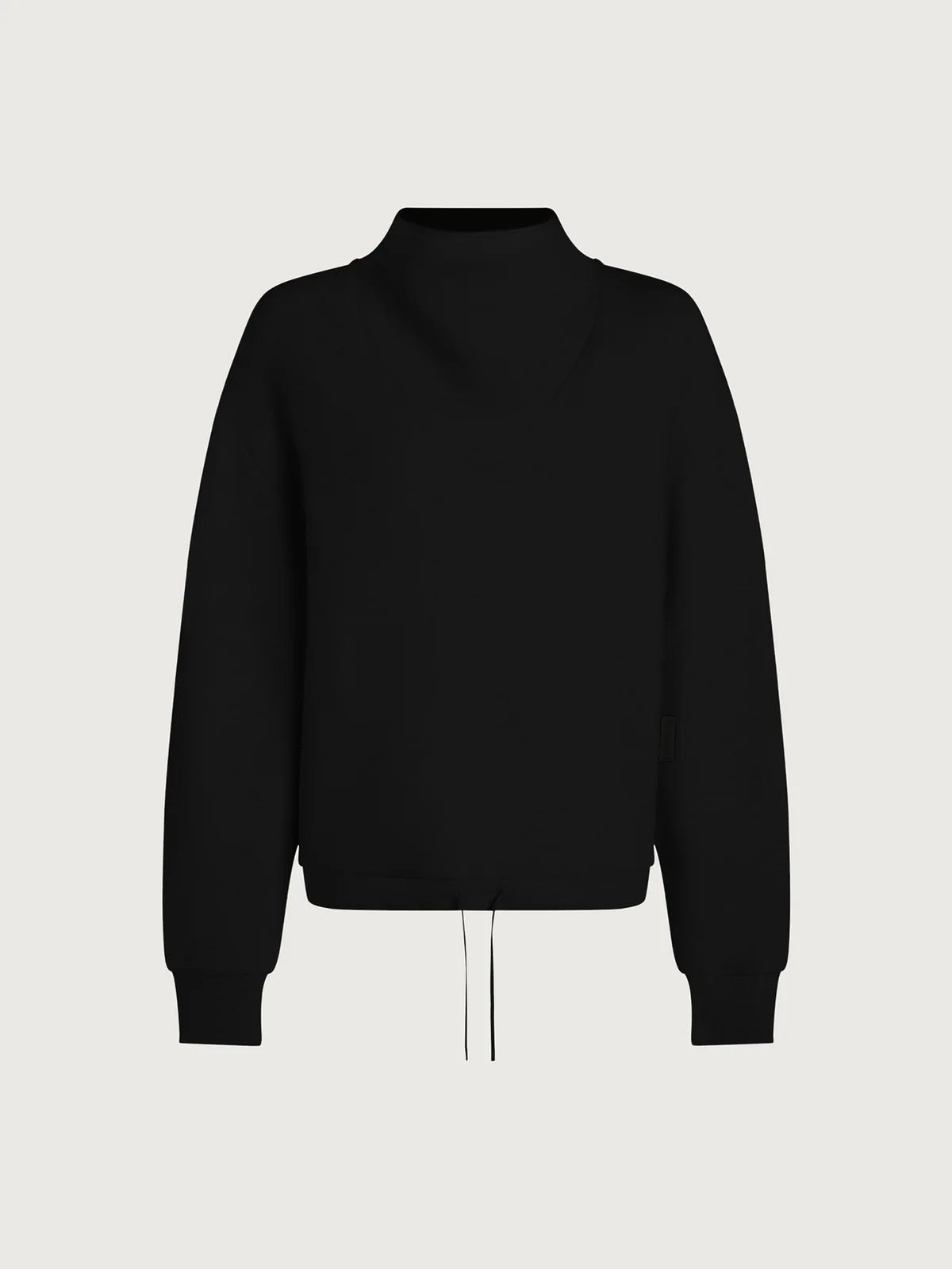 Betsy Lightweight Oversized Sweatshirt - Black | Varley | Evolve Fit Wear