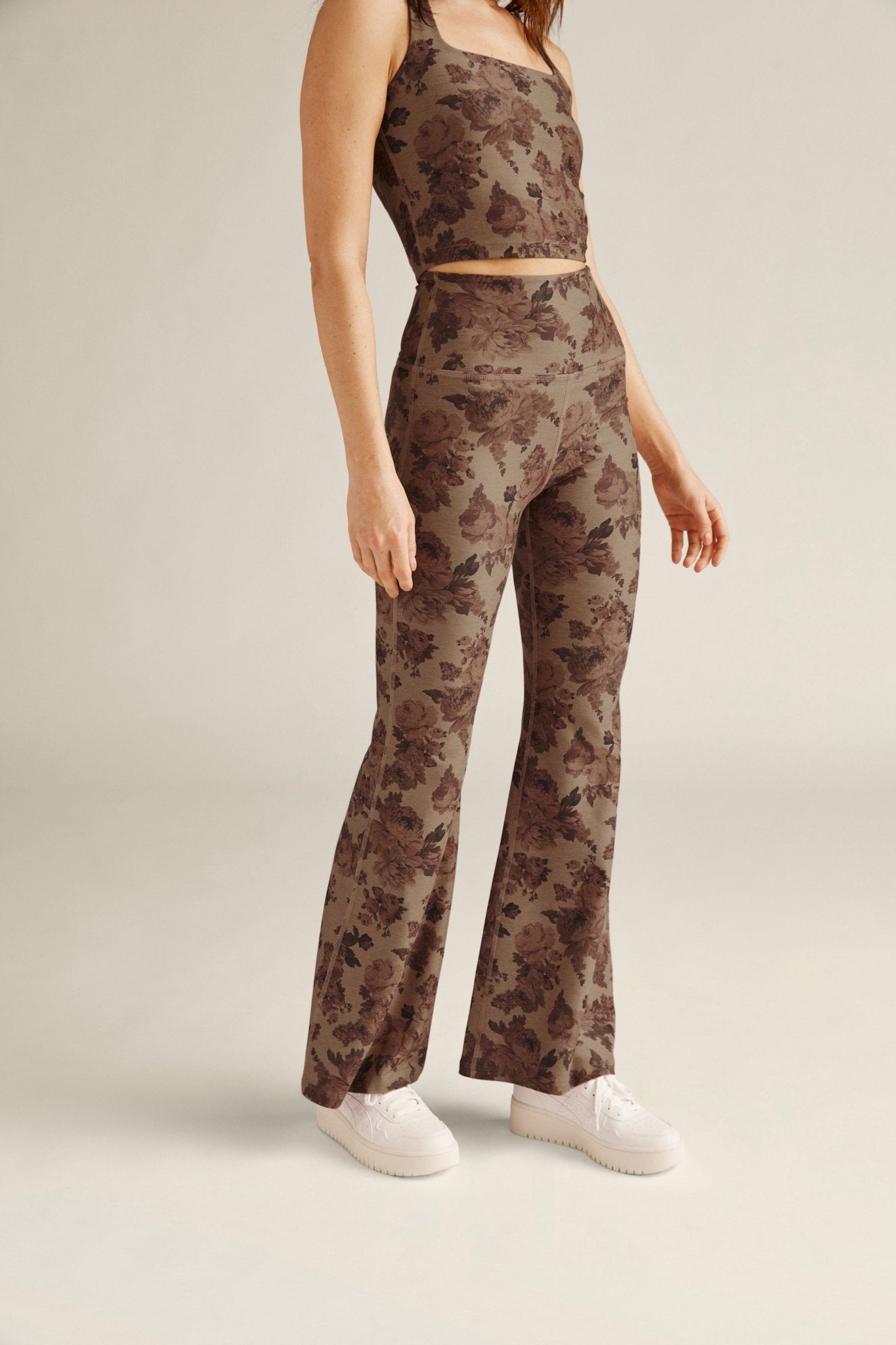 Beyond Yoga High HW Flare - Romantic Floral | Beyond Yoga | Evolve Fit Wear