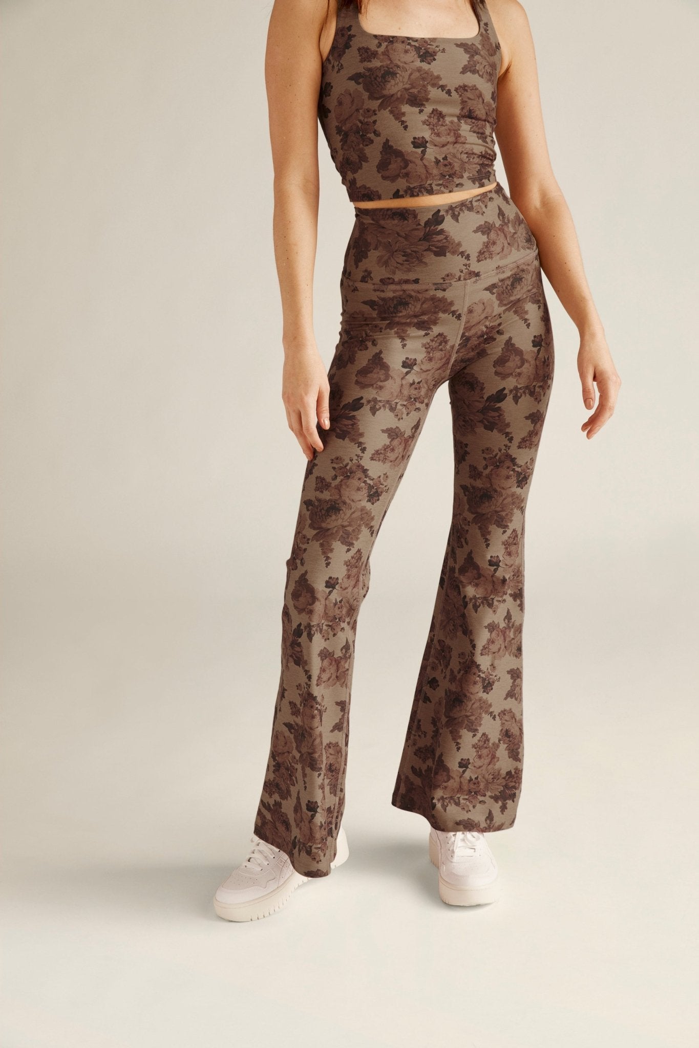 Beyond Yoga High HW Flare - Romantic Floral | Beyond Yoga | Evolve Fit Wear