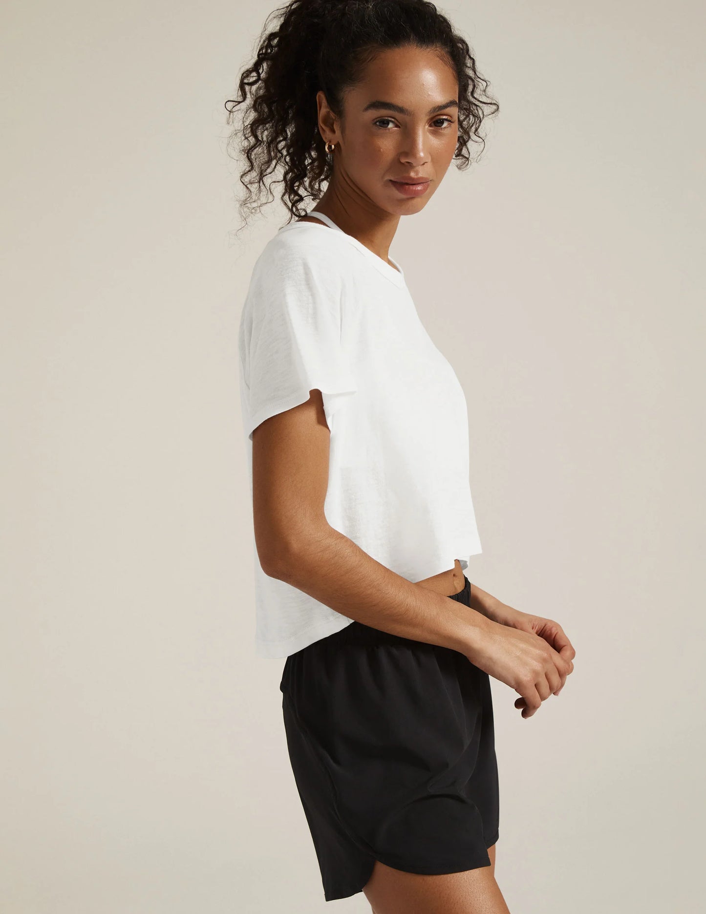 Beyond Yoga High Low Cropped Tee | Beyond Yoga | Evolve Fit Wear