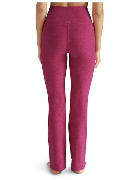 Beyond Yoga High Waisted Practice Pant - Cranberry Heather | Beyond Yoga | Evolve Fit Wear