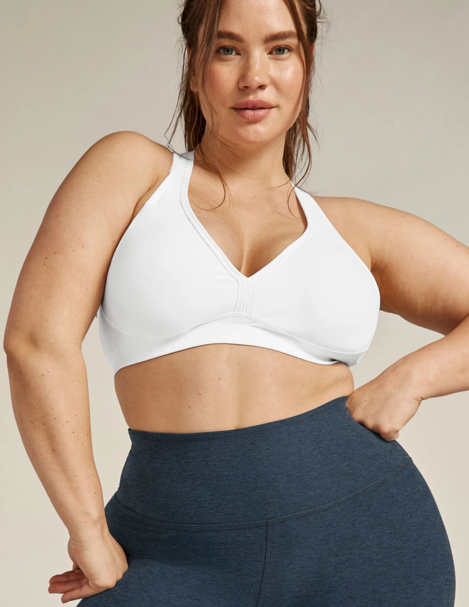 Beyond Yoga Lift & Support Bra - White | Beyond Yoga | Evolve Fit Wear