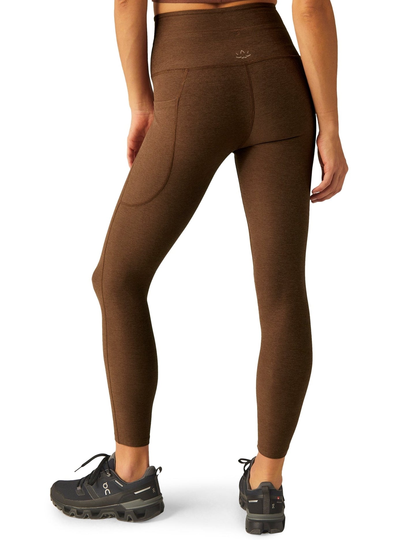 Beyond Yoga Go Pocket Midi Legging - Mocha | Beyond Yoga | Evolve Fit Wear