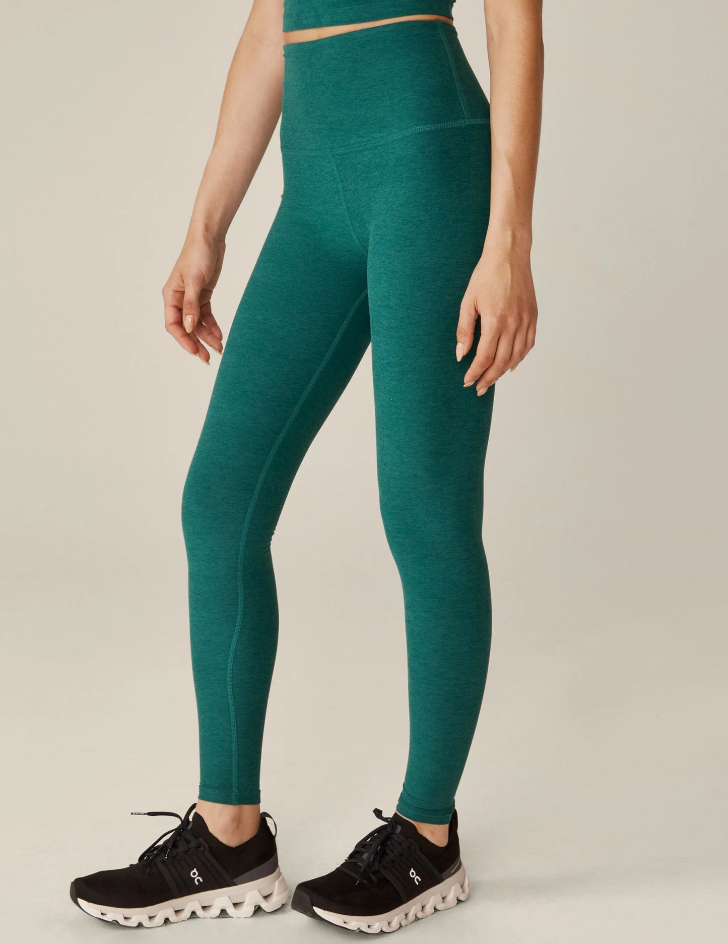 Beyond Yoga Spacedye Take Me Higher Long Legging - Lunar Teal | Beyond Yoga | Evolve Fit Wear