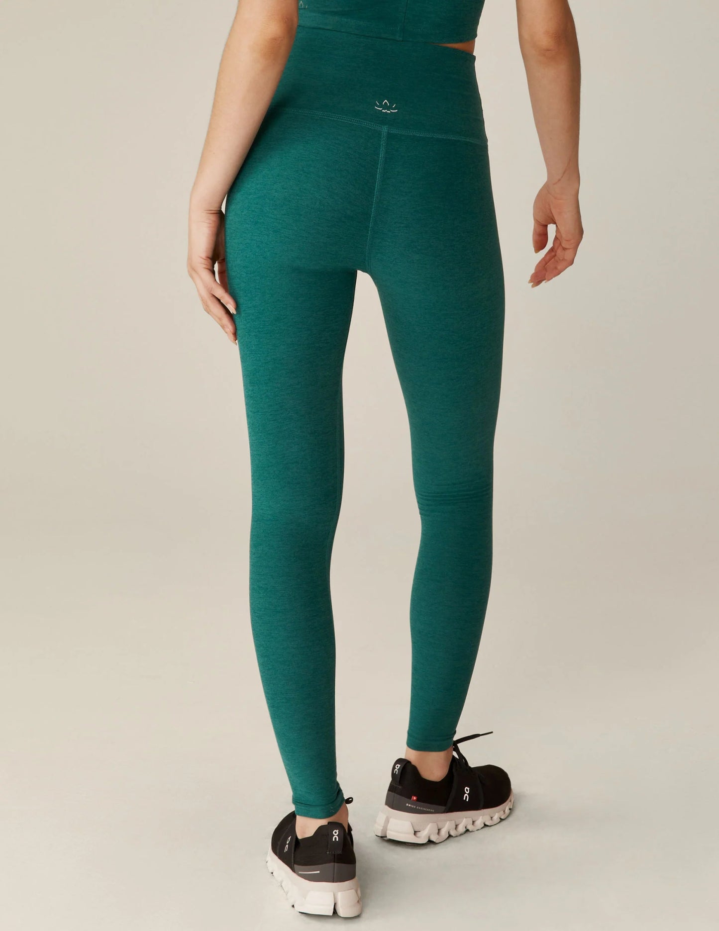Beyond Yoga Spacedye Take Me Higher Long Legging - Lunar Teal | Beyond Yoga | Evolve Fit Wear
