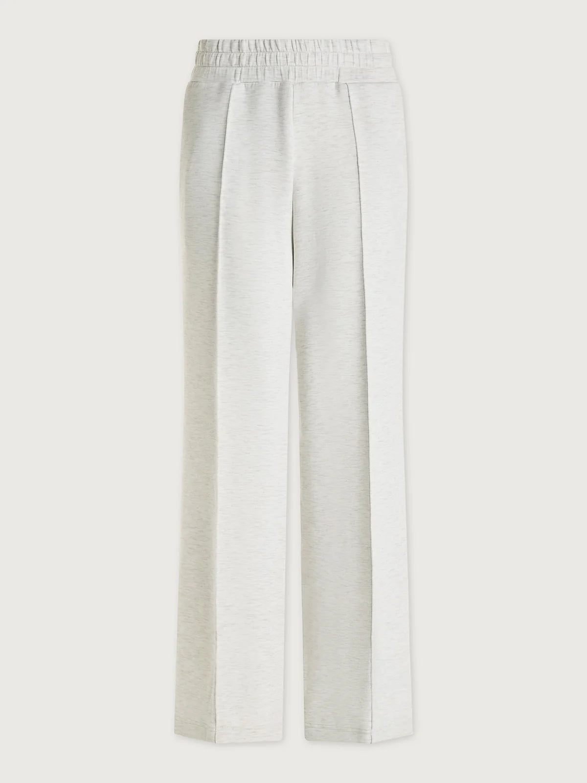 Wide Leg Pants 28 - Ivory Marl | High-waisted