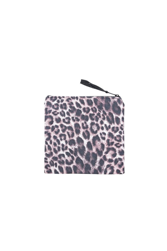 Canvas Bikini Bag - Leopard Print | Vagabond Goods | Evolve Fit Wear
