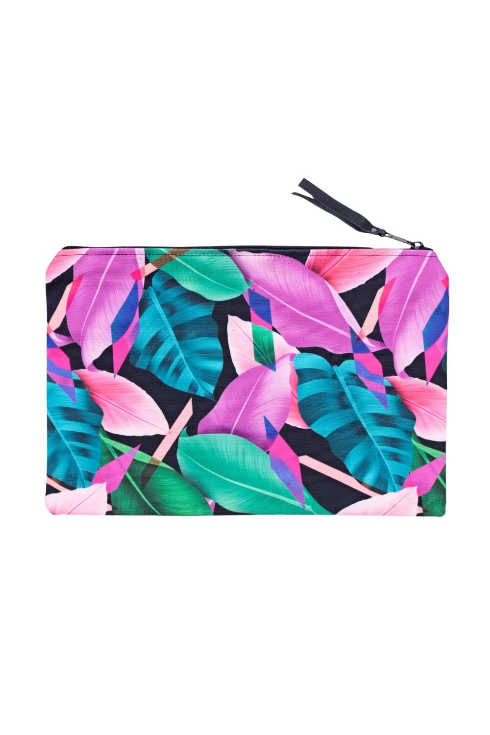 Canvas Workout Pouch - Fiji Garden Print | Vagabond Goods | Evolve Fit Wear