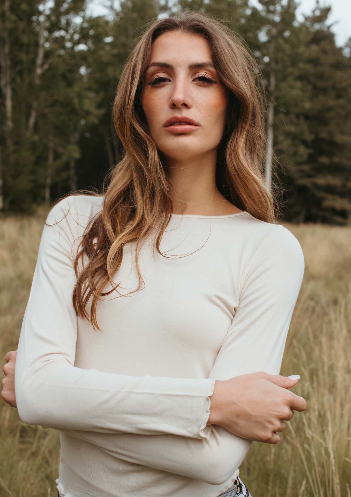 Chill Top - Cream | Jala | Evolve Fit Wear