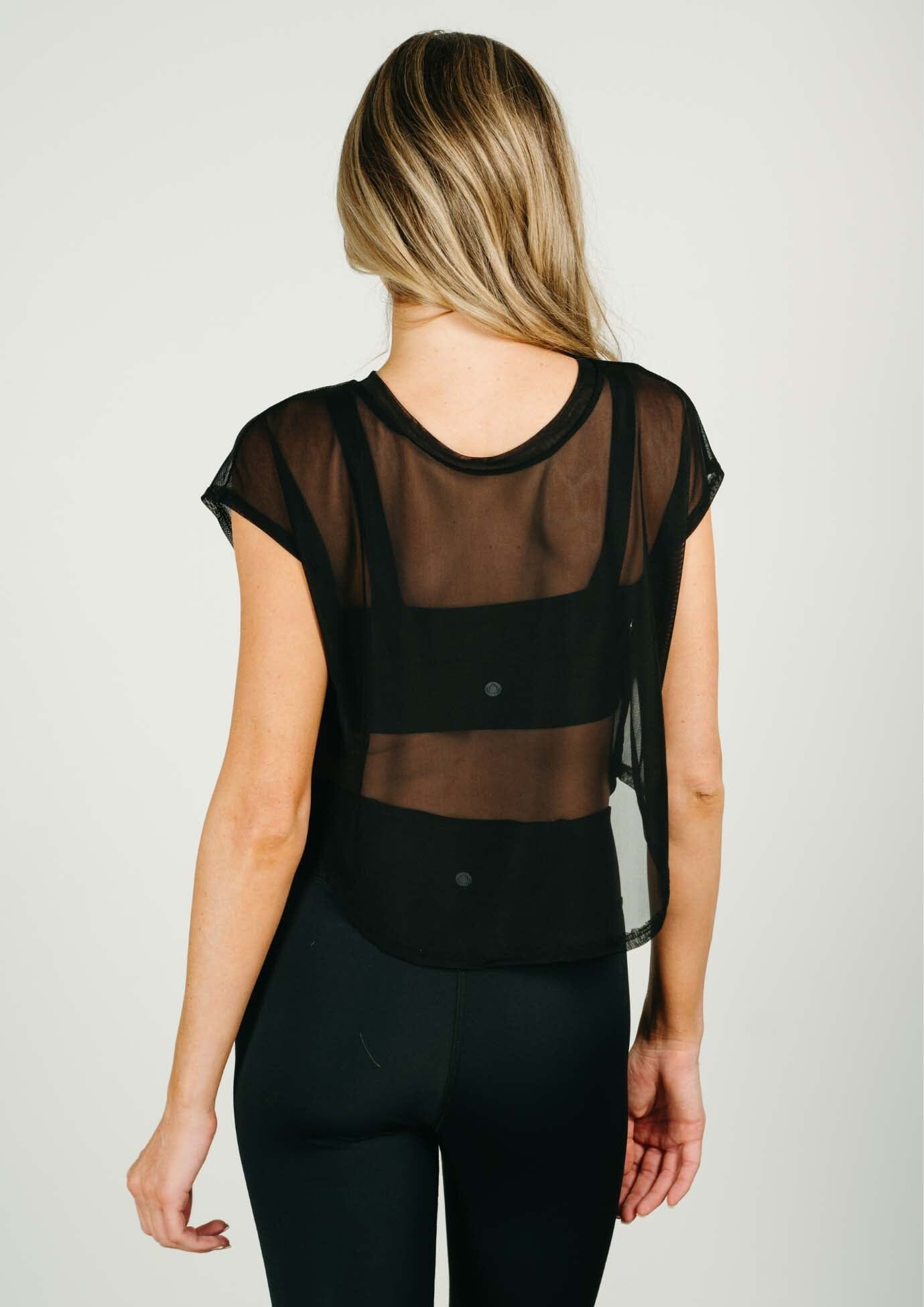 Easy Tee - Black Mesh | Jala | Evolve Fit Wear