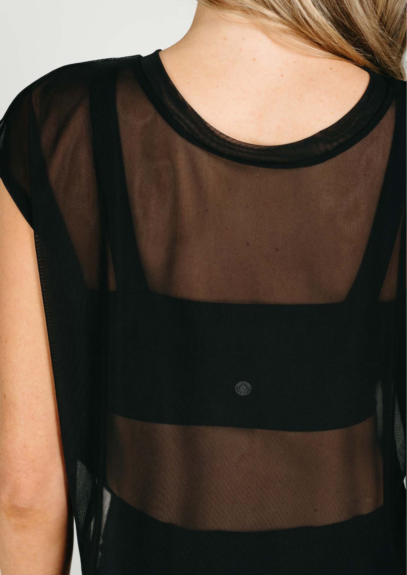 Easy Tee - Black Mesh | Jala | Evolve Fit Wear