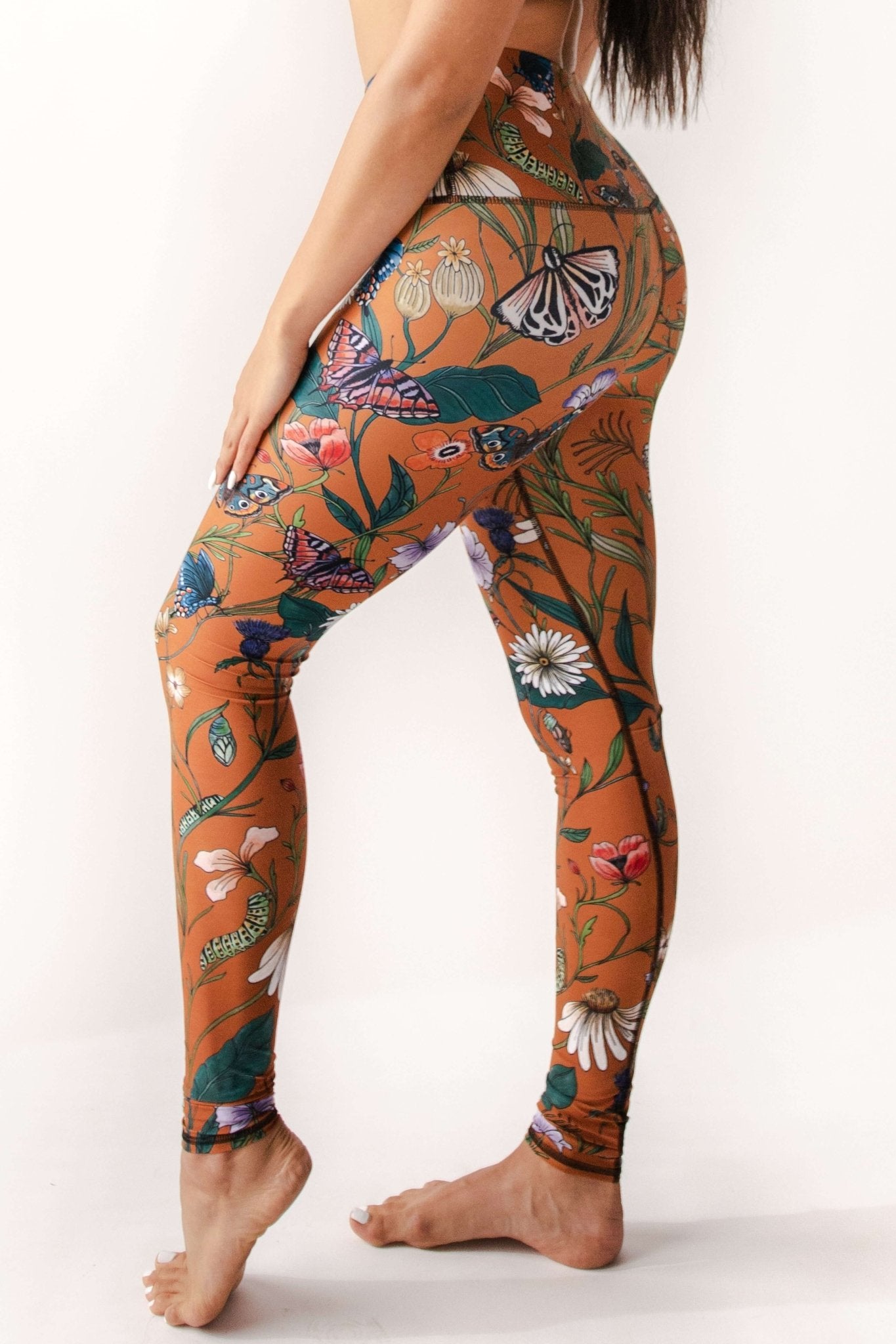 Emerge Printed Yoga Leggings | Yoga Democracy | Evolve Fit Wear