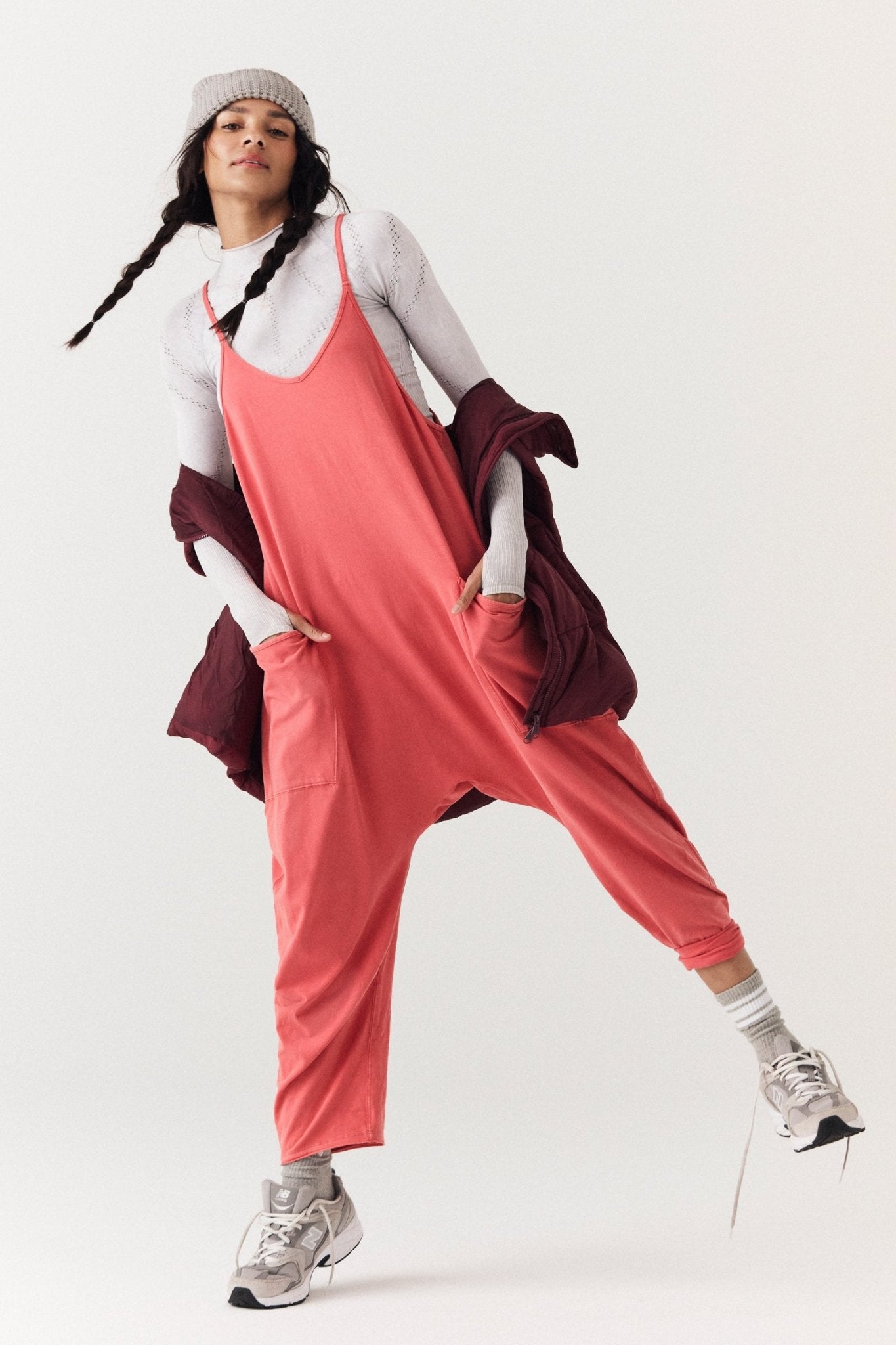 Free People Movement Hot Shot Onesie – Red | Free People Movement | Evolve Fit Wear
