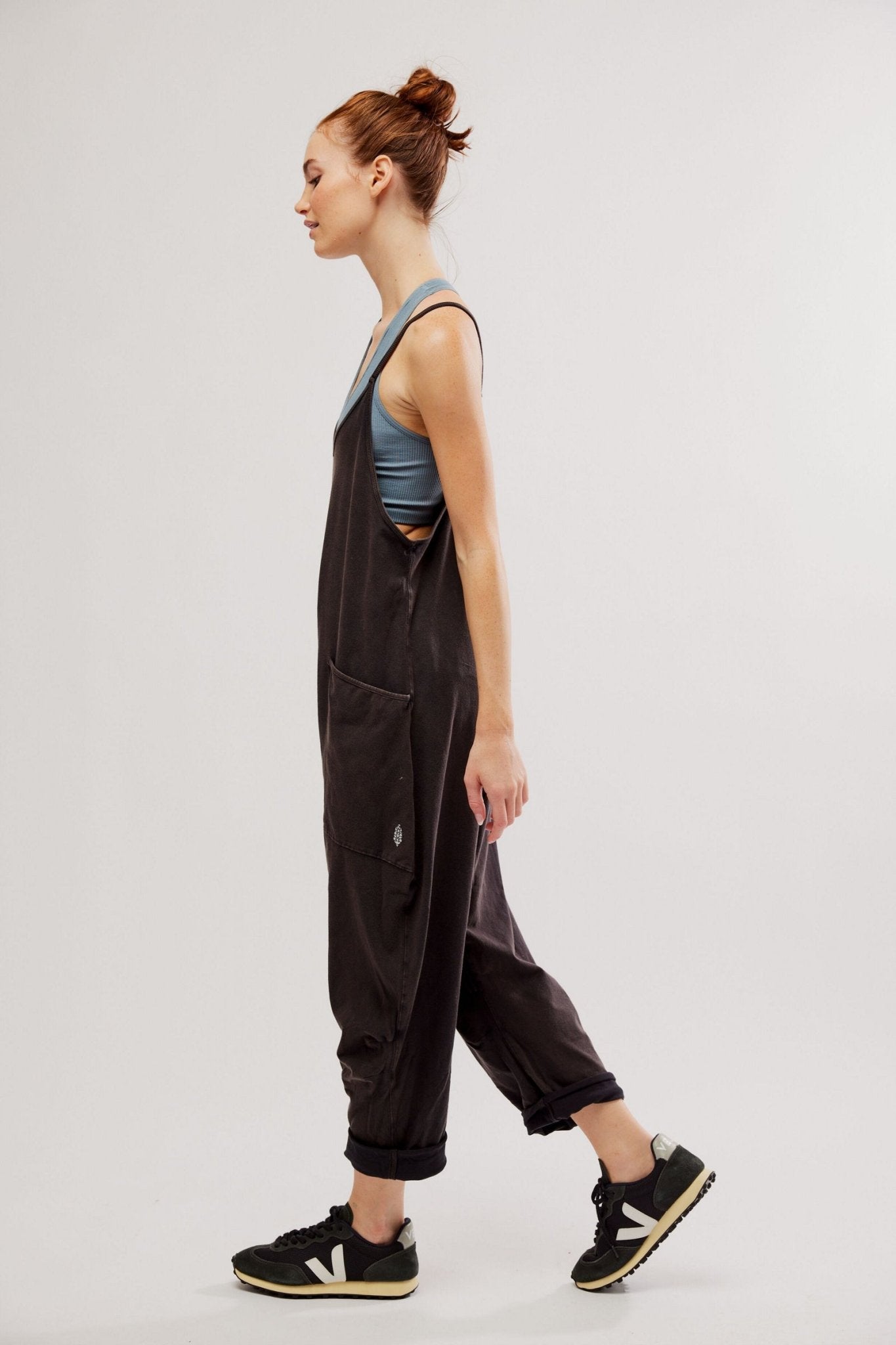 Free People Movement Hot Shot Onesie – Washed Black | Free People Movement | Evolve Fit Wear