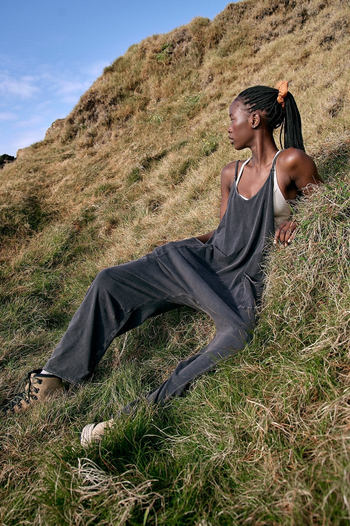 Free People Movement Hot Shot Onesie – Washed Black | Free People Movement | Evolve Fit Wear