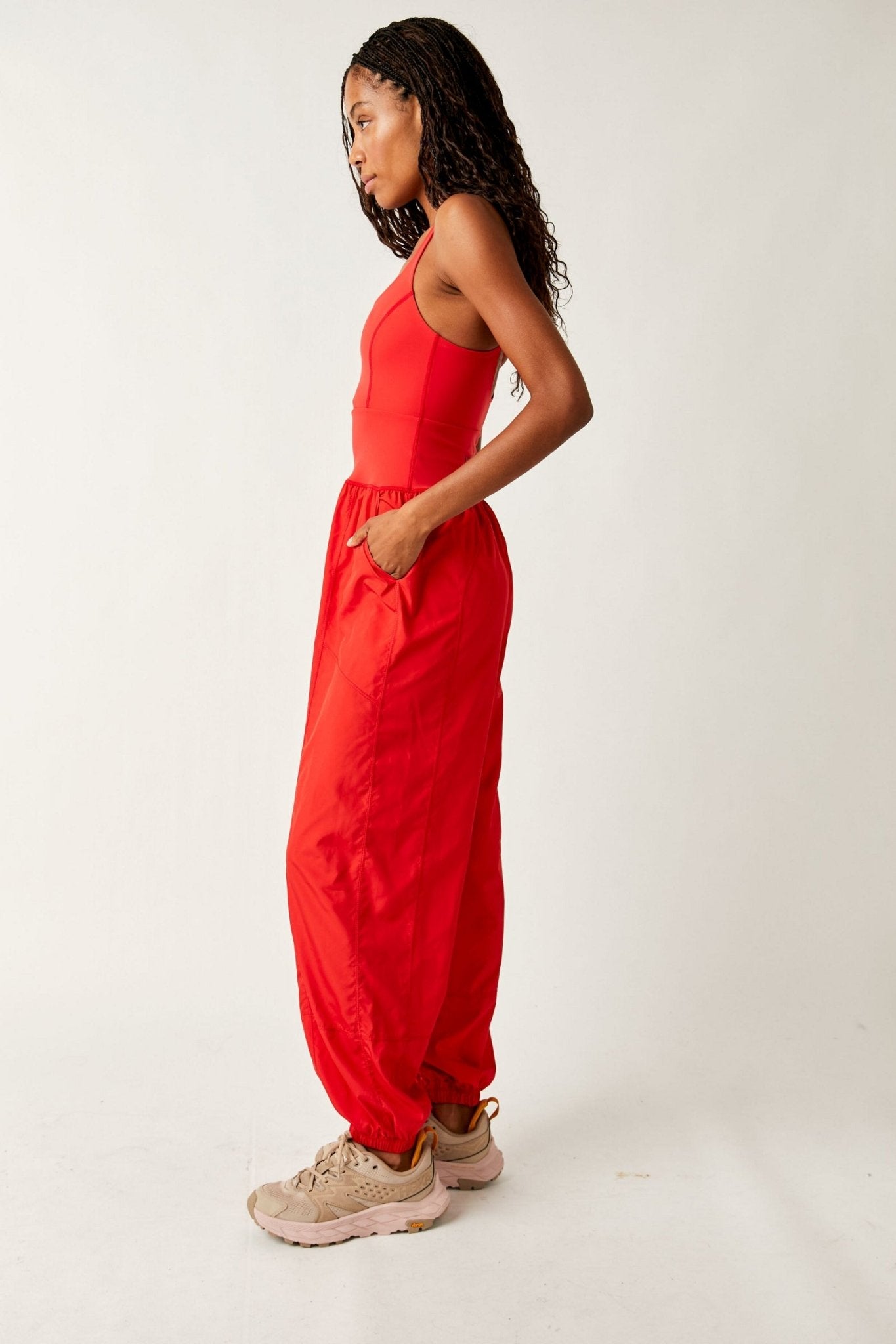 Free People Movement Righteous Onesie - Red | Free People Movement | Evolve Fit Wear
