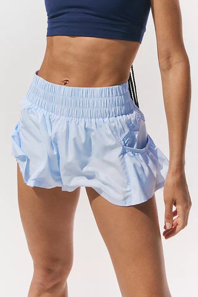 Get Your Flirt On Shorts - Baseline Blue | Free People Movement | Evolve Fit Wear