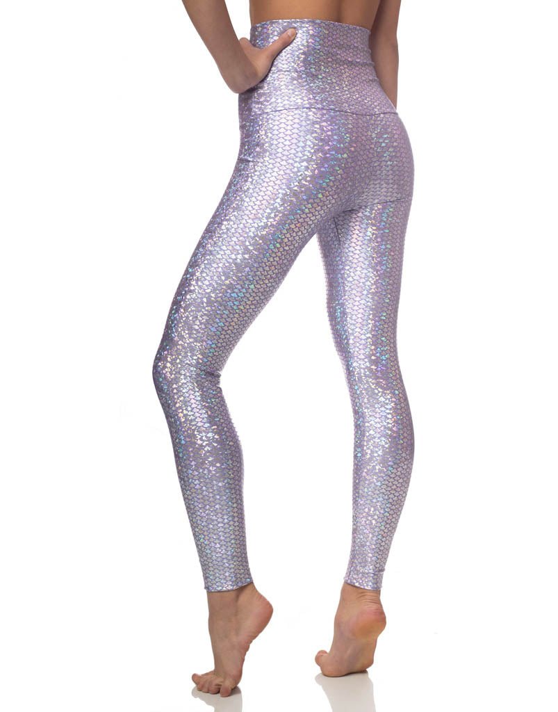 Lavender Mermaid Sneaker Legging | Emily Hsu Designs | Evolve Fit Wear