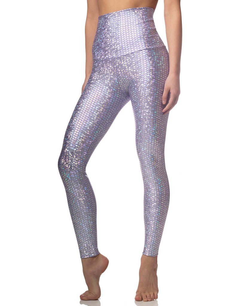 Lavender Mermaid Sneaker Legging | Emily Hsu Designs | Evolve Fit Wear