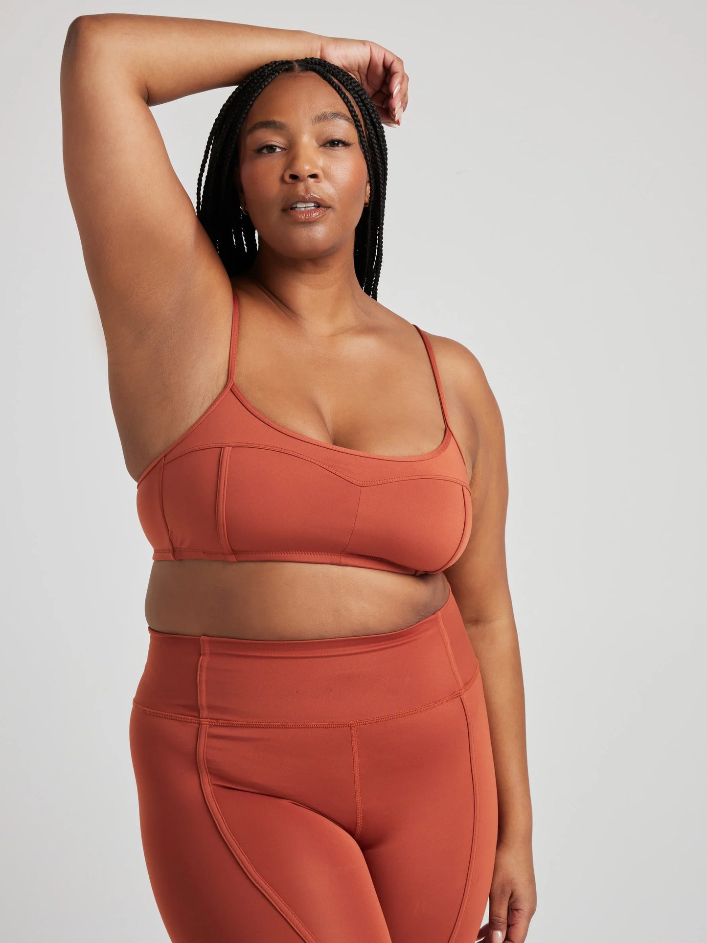 Contour Bralette - Baked Clay | Losano | Evolve Fit Wear