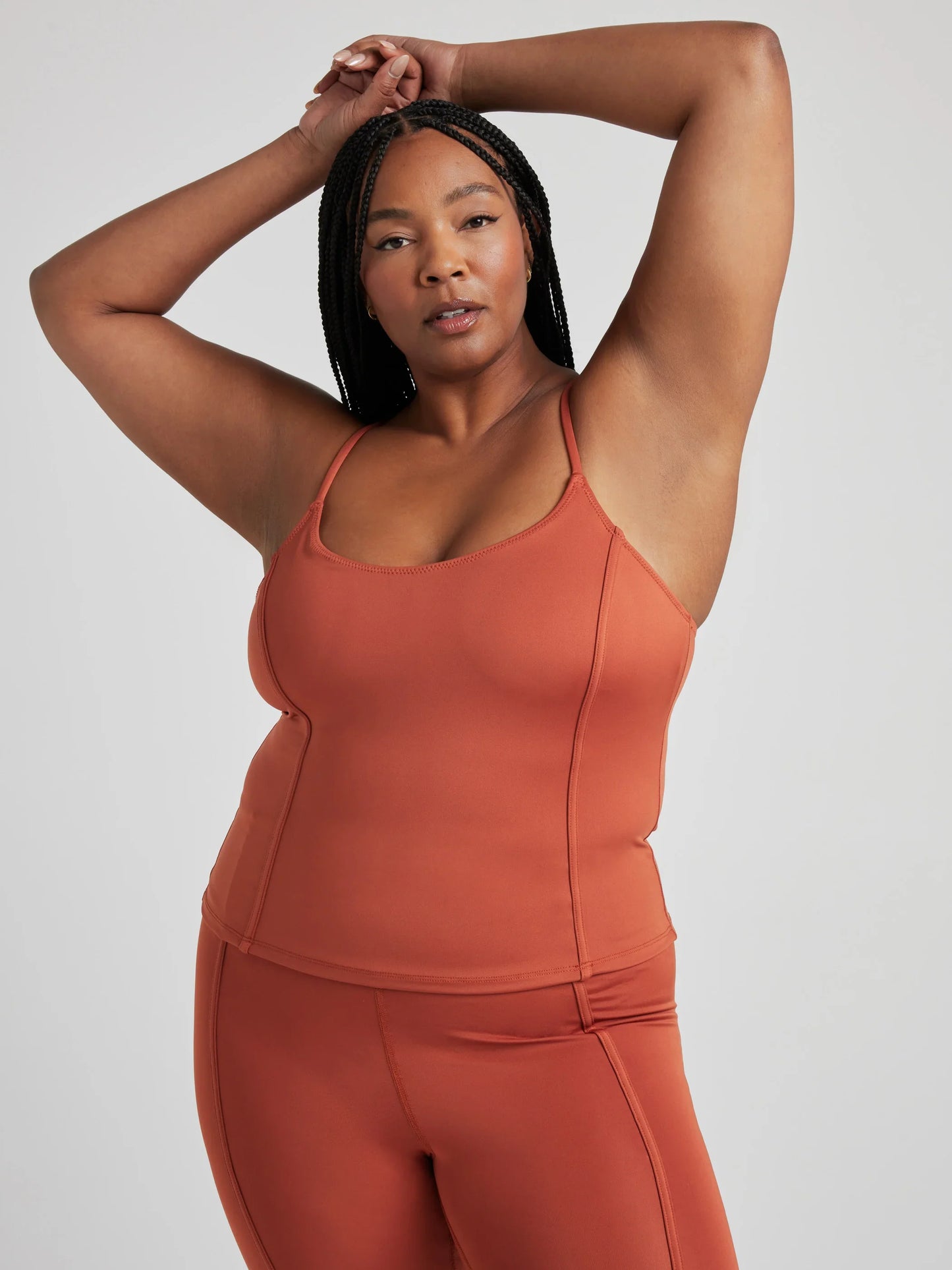Contour Tank - Baked Clay | Losano | Evolve Fit Wear
