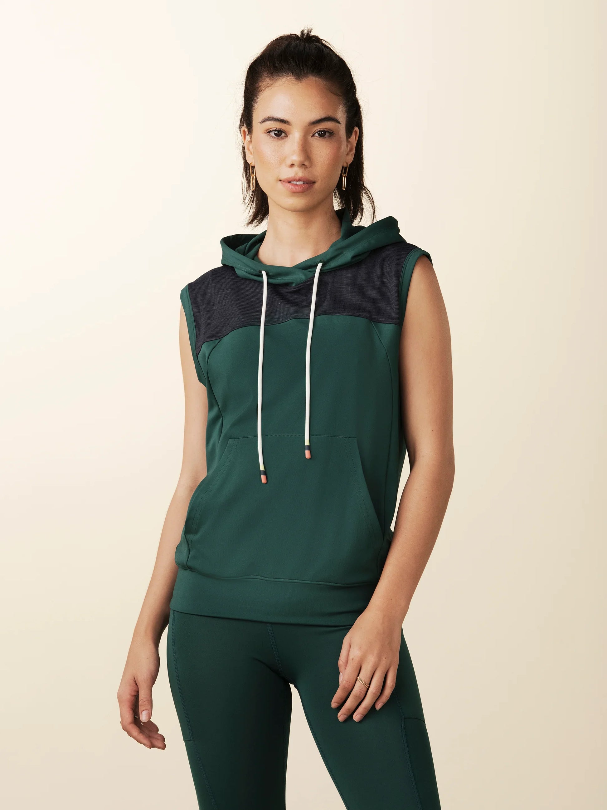 Sleeveless Warm Up Hoodie | Losano | Evolve Fit Wear