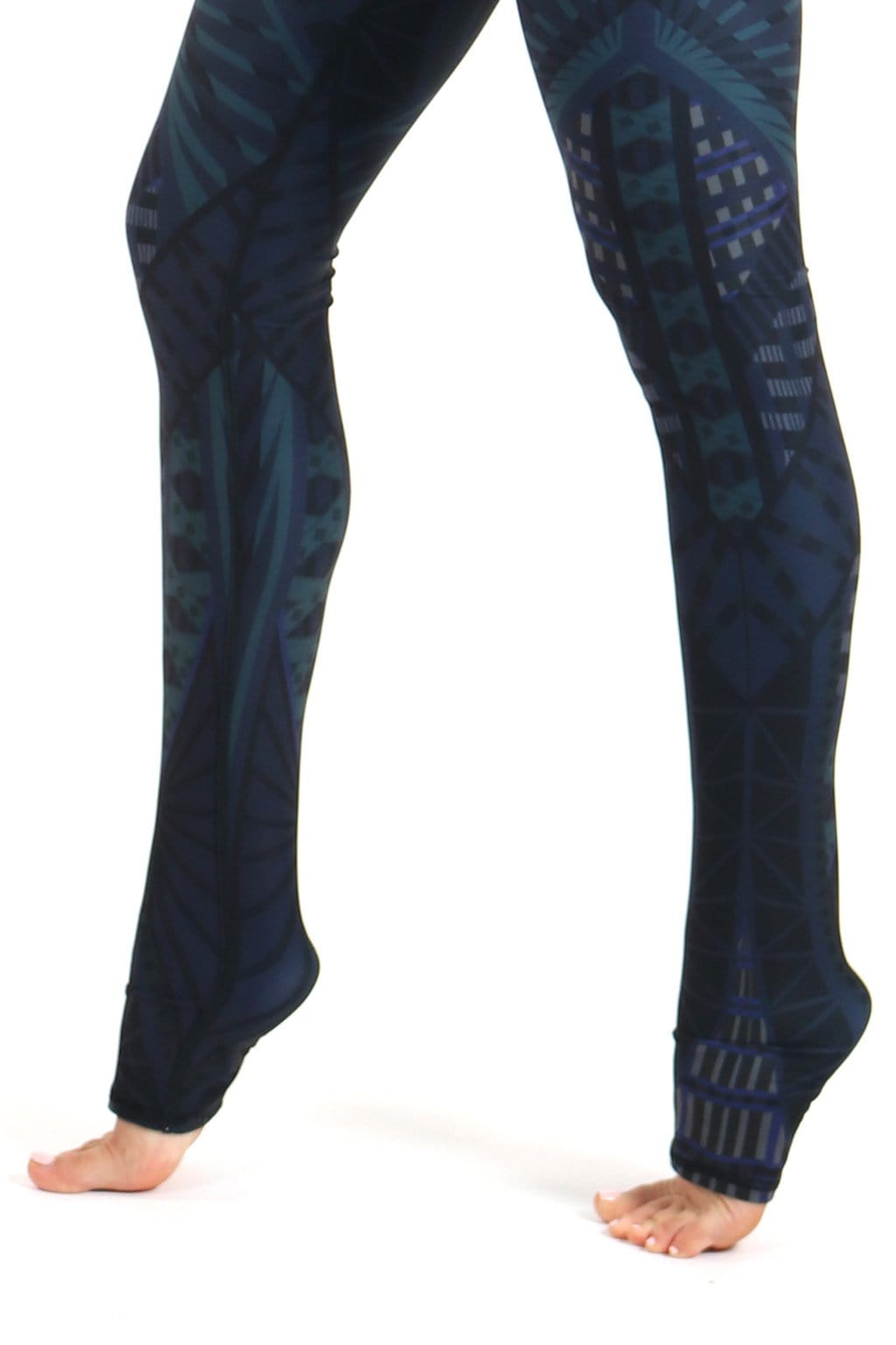 Warrior One Printed Yoga Leggings | Yoga Democracy | Evolve Fit Wear