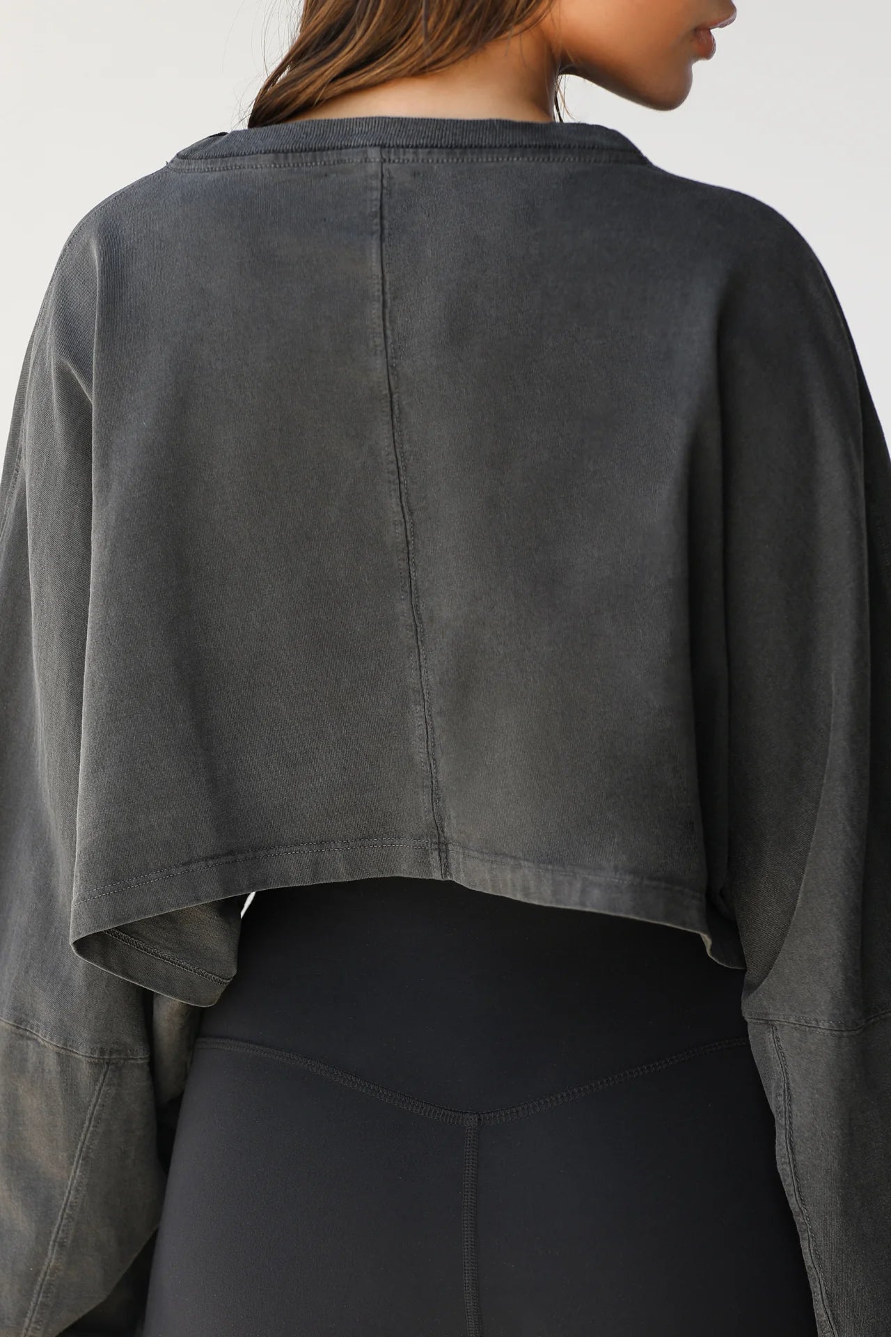Slouchy Crop Long Sleeve | Joah Brown | Evolve Fit Wear
