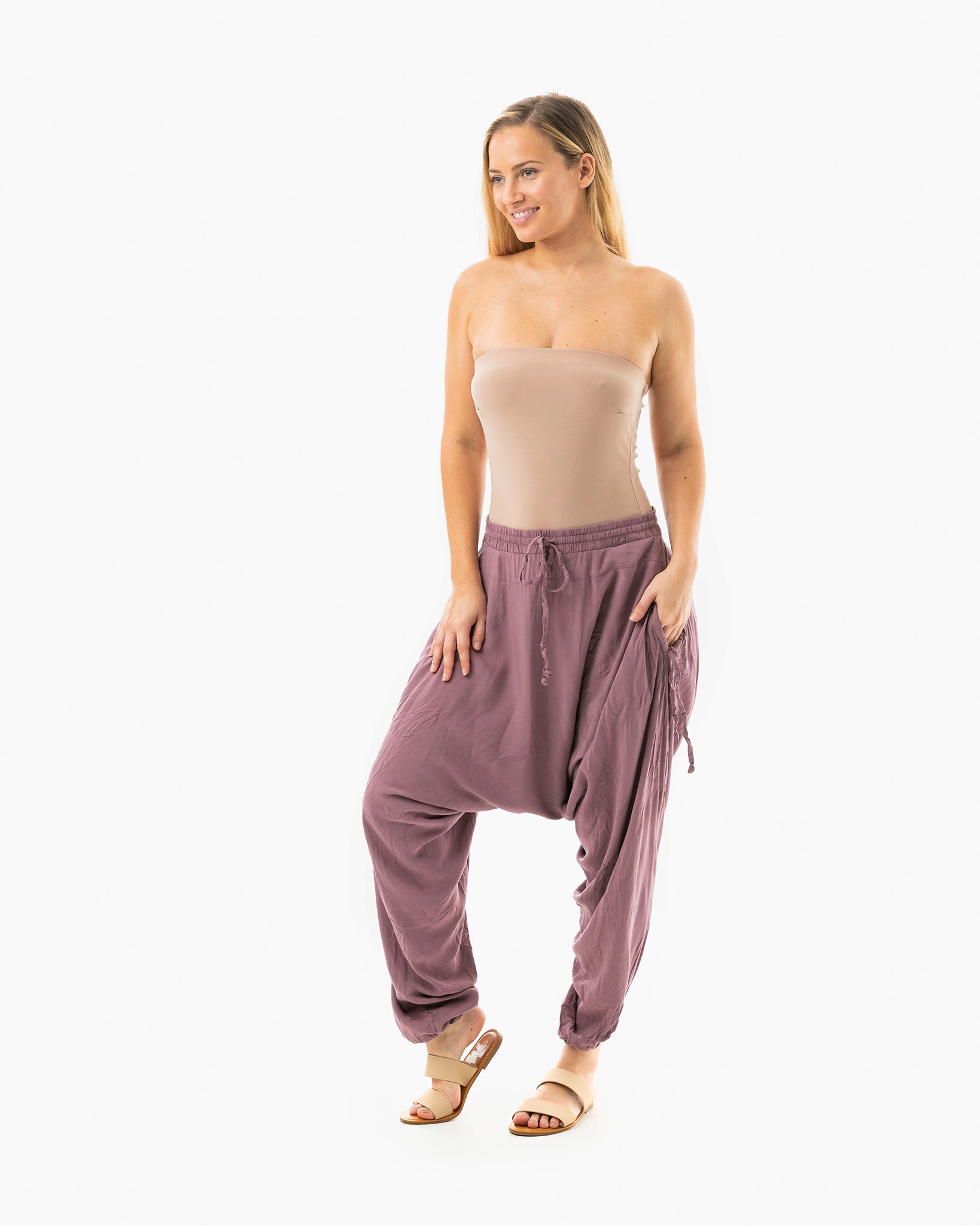 Solid Savannah Harem Pant | Buddha Pants | Evolve Fit Wear