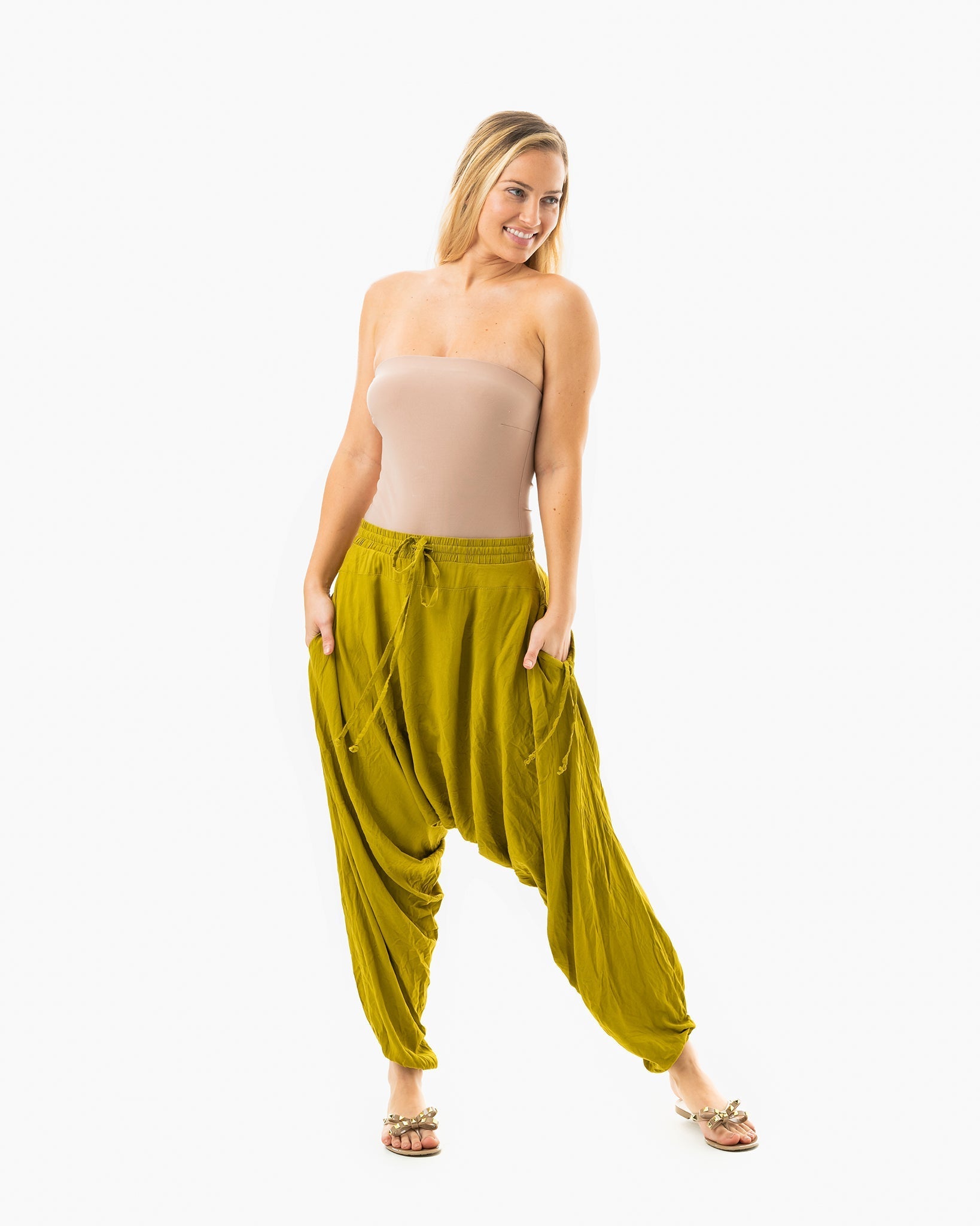 Solid Savannah Harem Pant | Buddha Pants | Evolve Fit Wear