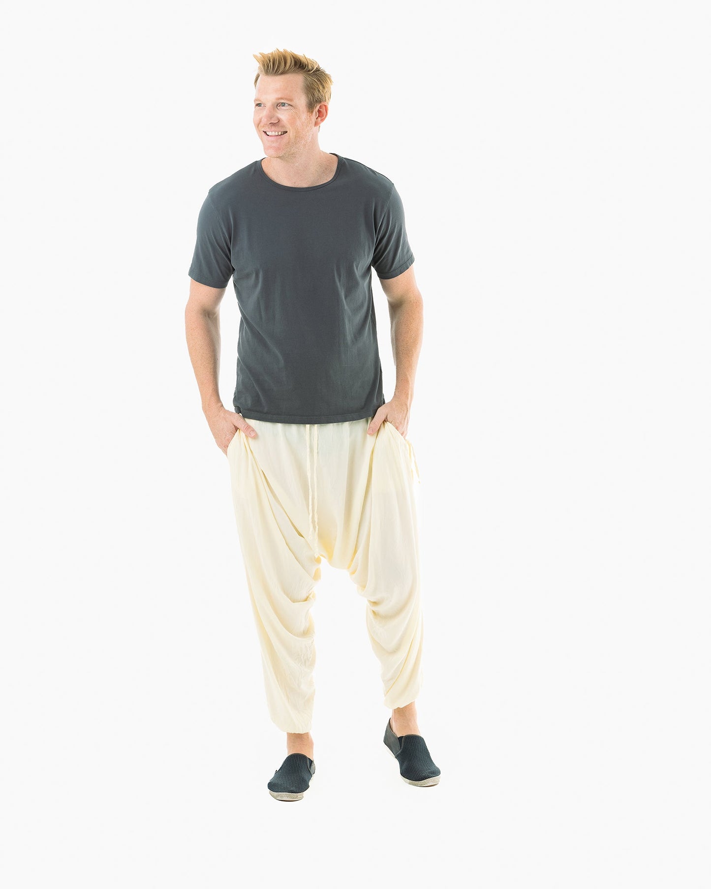 Solid Savannah Harem Pant - Pants - Evolve Fit Wear