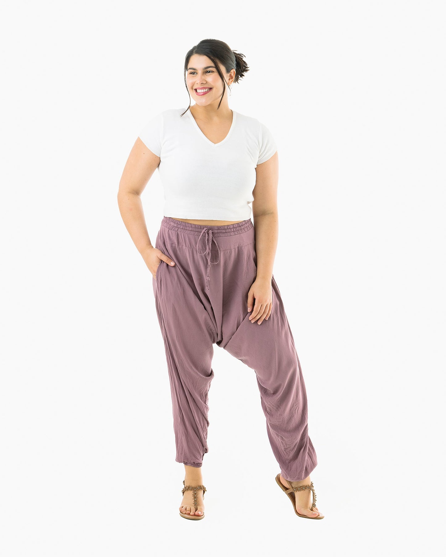 Solid Savannah Harem Pant | Buddha Pants | Evolve Fit Wear