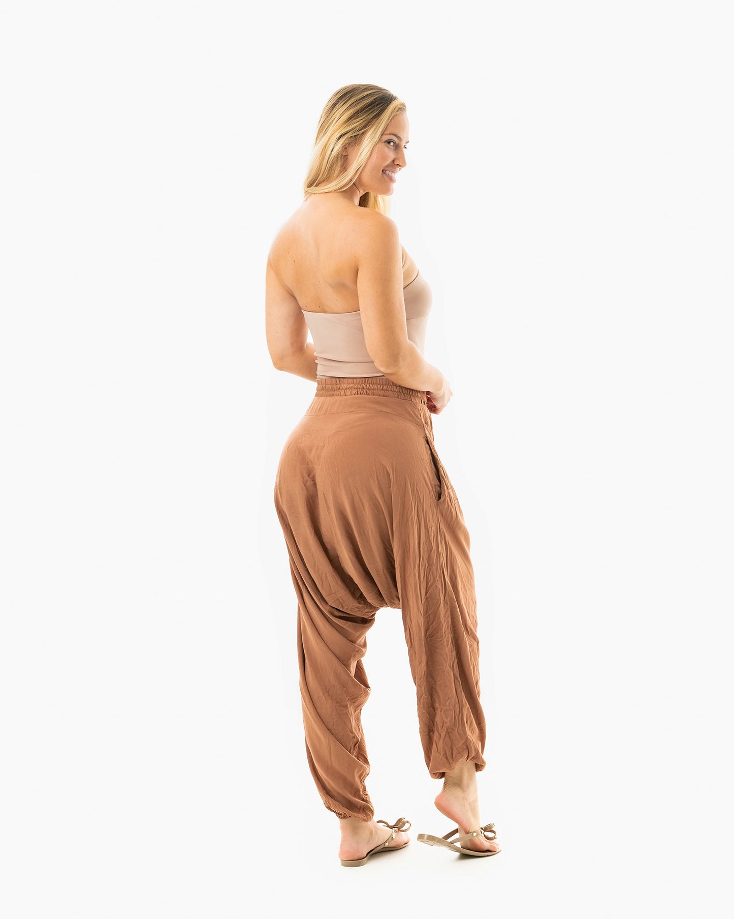 Solid Savannah Harem Pant - Pants - Evolve Fit Wear