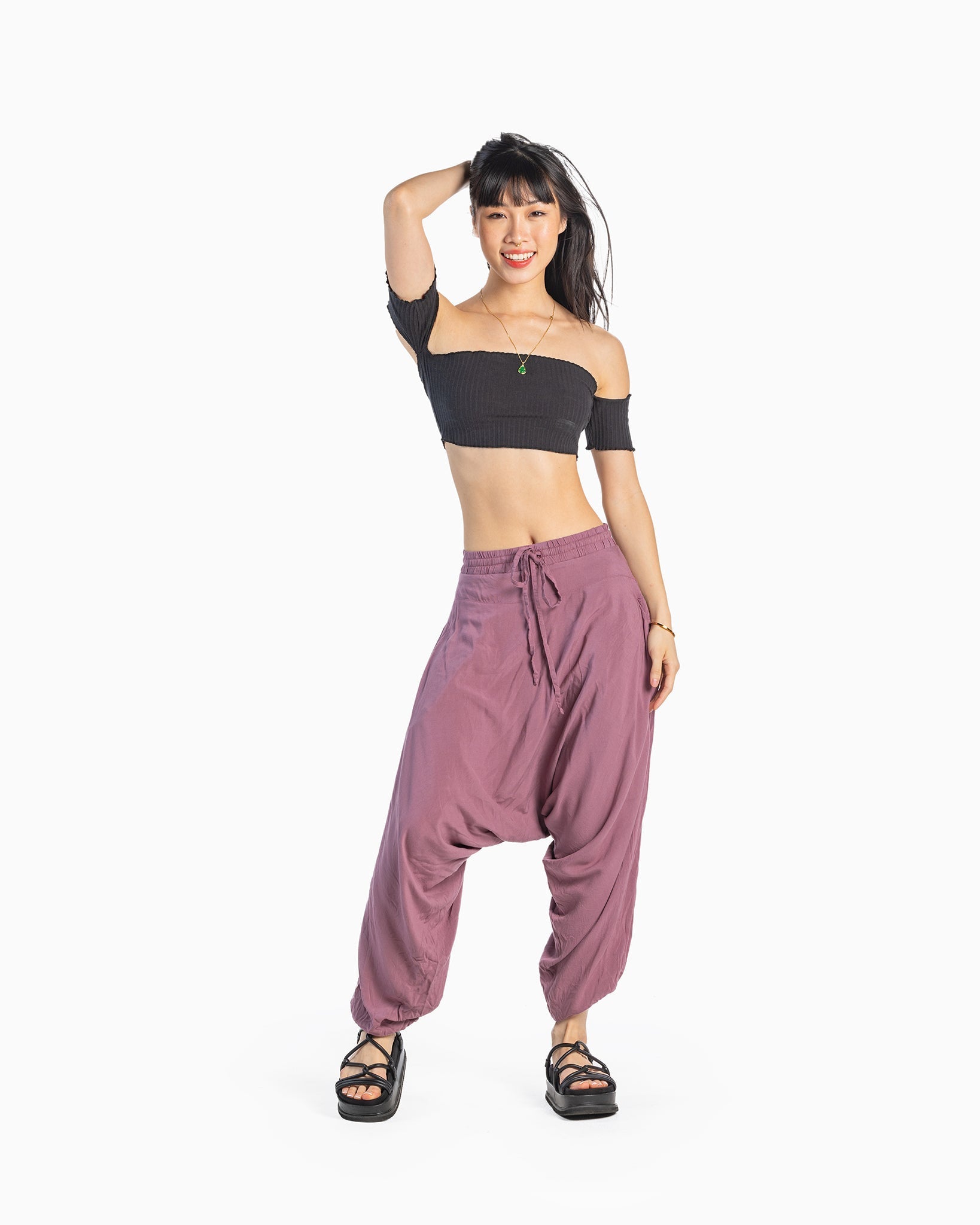 Solid Savannah Harem Pant | Buddha Pants | Evolve Fit Wear